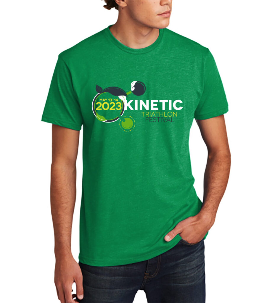 kinetic green shirt